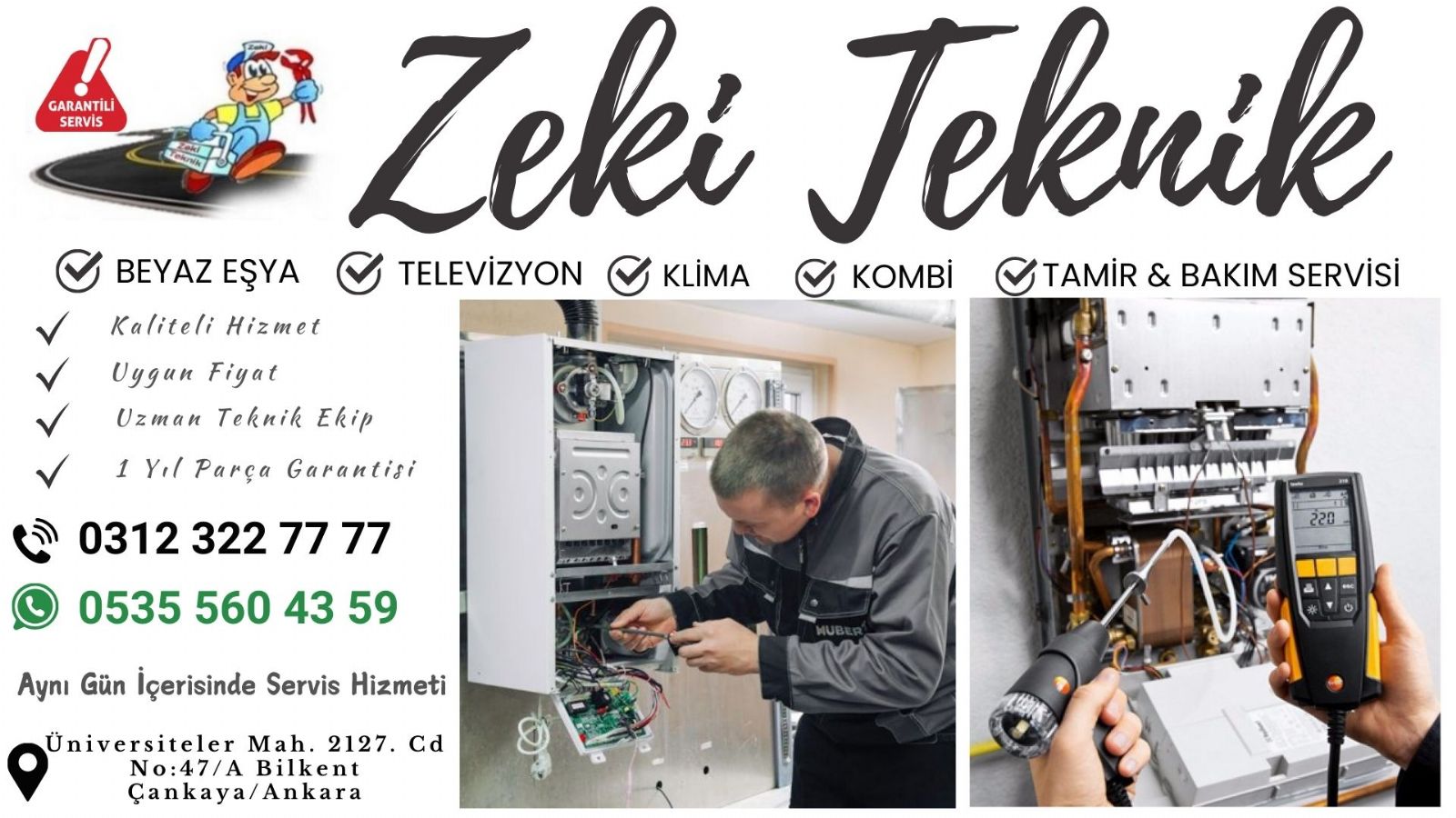 Bilkent Kombi Servisi